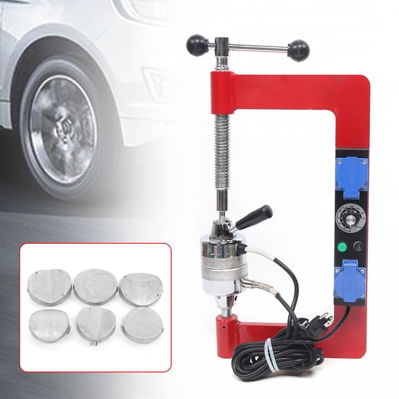 28.5*8*52cm Multicolor Tire Repair Machine Iron&Aluminum Auto Tire Vulcanizer with Timing Function