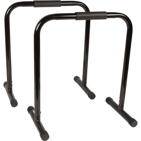 28.5" Dip Station Bars for Fitness Exercise by Trademark Innovations