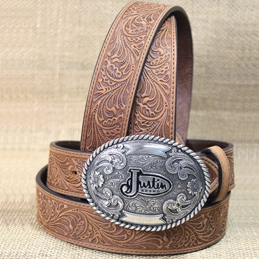 Royal Blue Bling Western Rhinestone Belt - Genuine Leather, 1.5" Wide, Women's Fashion Belt (Elite)