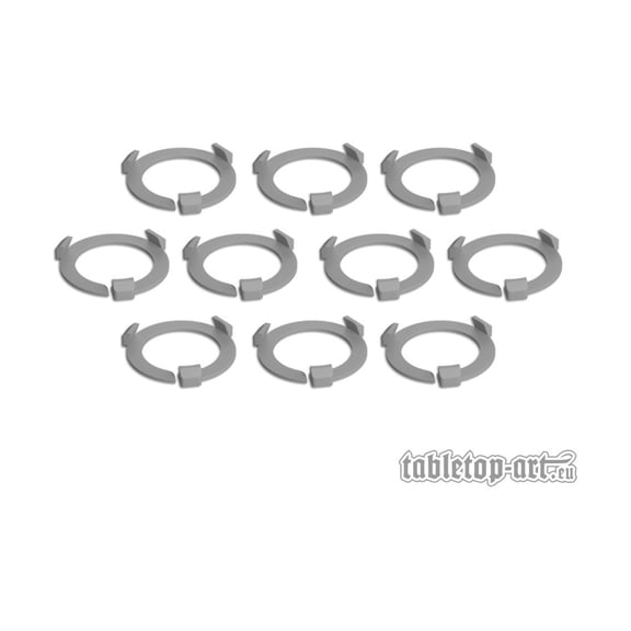 Tabletop Art 28.5mm Silver Markers (10) New