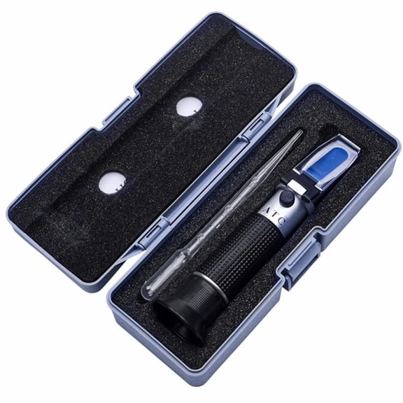 28-62% Sugar Meter Brix Refractometer Handheld High Concentration Densimeter For Beer Wine Juice Brix Measurement
