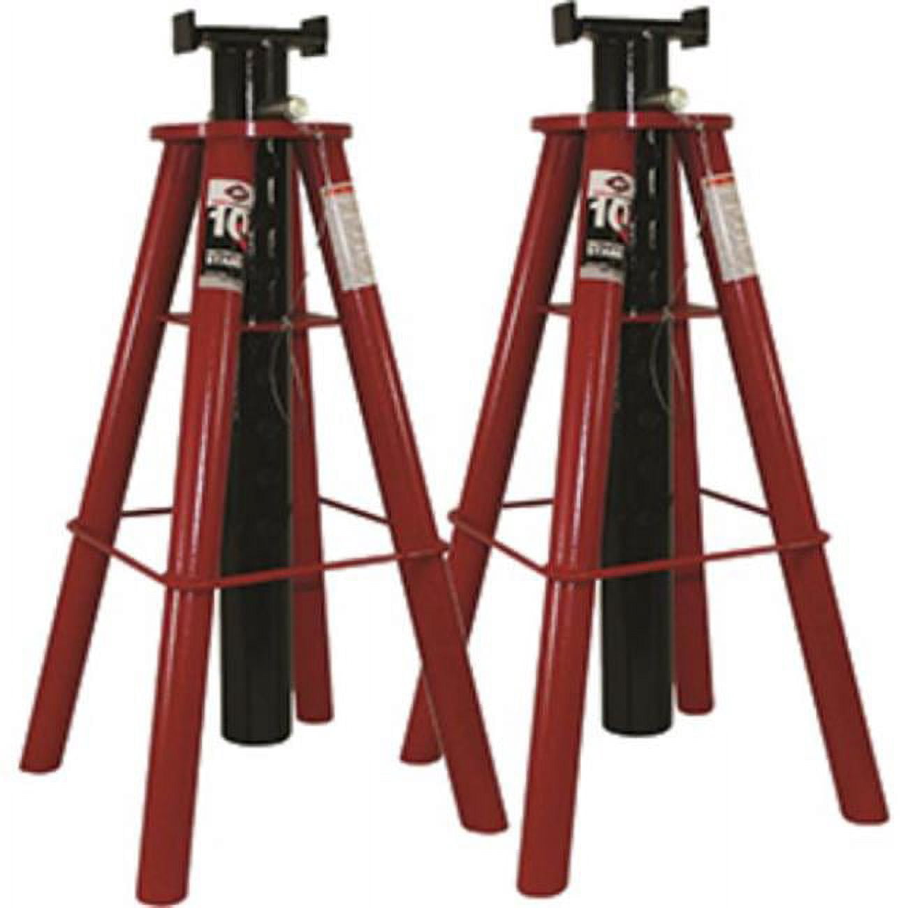 28.75-47 in. 10 Ton High Height Jack Stand Set