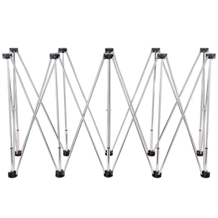 28.7in Folding Work Table Set No Assembly 10-Strut Table 2204lb Weight Limit Mobile Work Station with Storage Bag, Foldable Work Bench Table