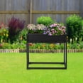 thumbnail image 1 of 28*8*28in Plant Stand Wooden Raised Garden Bed Kit Outdoor Planter Box for Grow Vegetable,Flower,Herb, 1 of 15