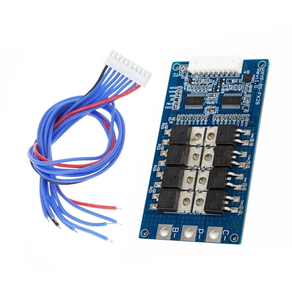 28.8V 8S Lifepo4 PCM Board for Energy Storage Featuring 28A Capacity Short Circuit Selfs Recovery Thermals Regulation
