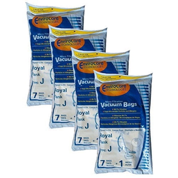 28 Compatible with Royal Compatible with Dirt Devil Type J Microfiltration Vacuum Cleaner Bags