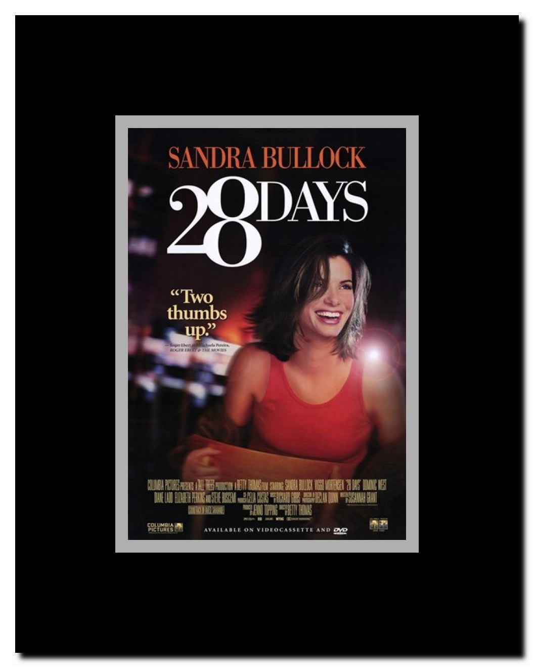 28 Days Framed Movie Poster
