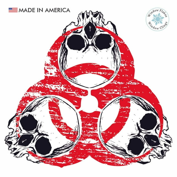 28 Days Later Biohazard Skulls