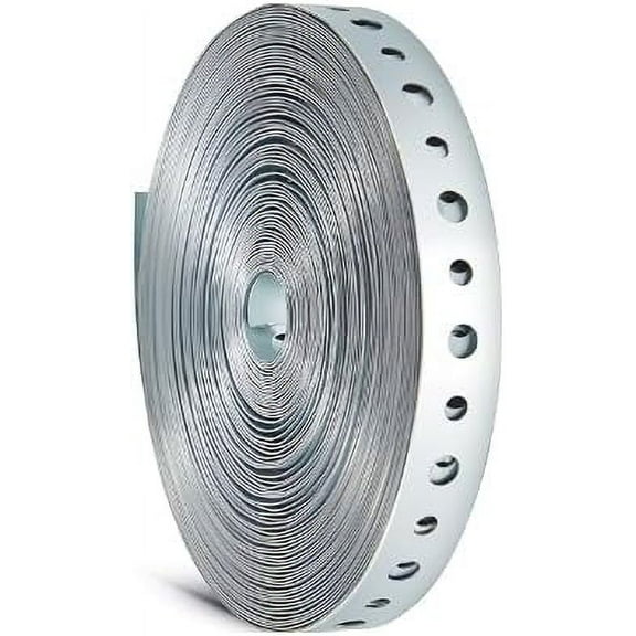 28 Gauge 3/4 inch by 100 feet, steel plumbers tape.