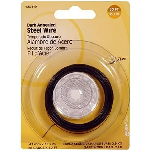 28-Gauge Annealed Wire, 50-Ft.