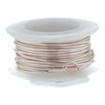 thumbnail image 1 of 28 Gauge Round Silver Plated Rose Gold Copper Craft Wire - 120 ft, 1 of 1