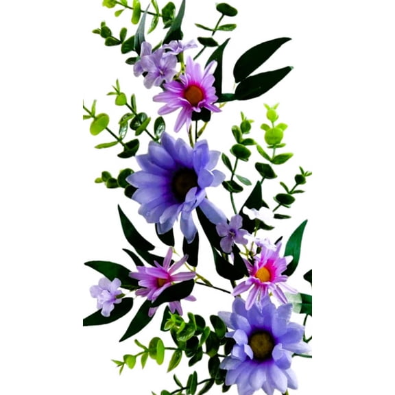 28" Gerber Daisy Spray- Purple