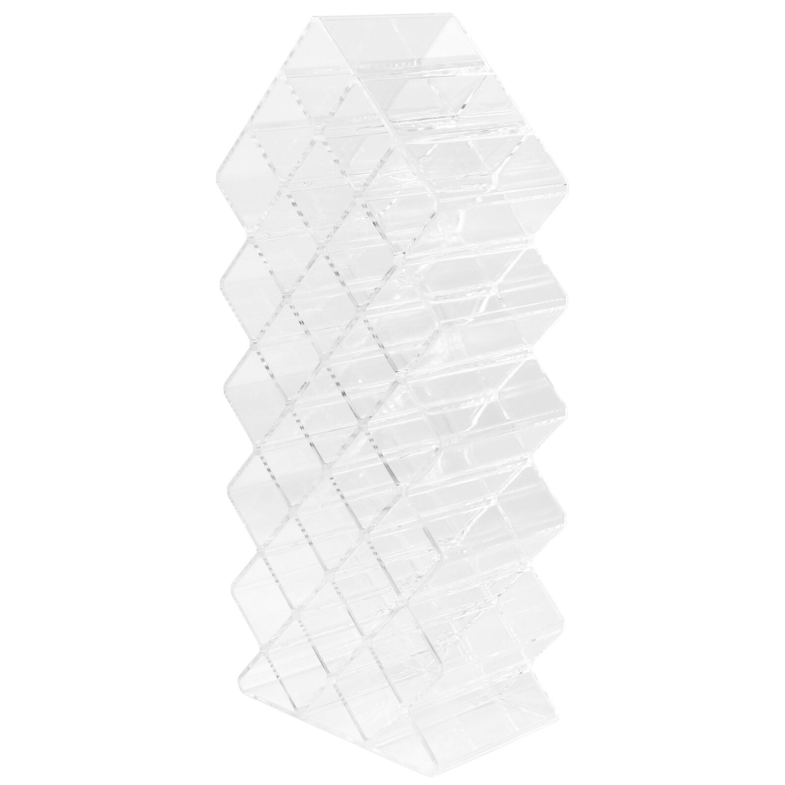 28 Grids Lipstick Storage Rack Vertical Lip Gloss Display Stand Fish