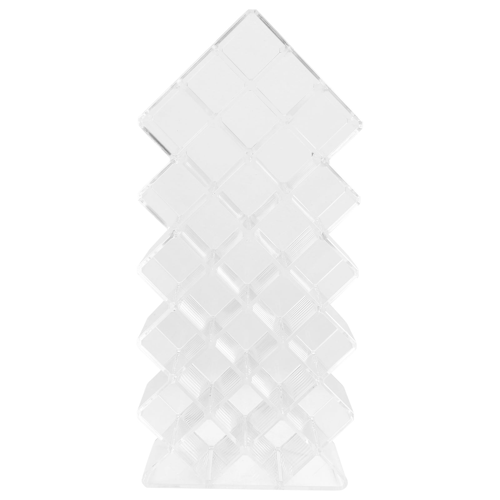 28 Grids Lipstick Storage Rack Vertical Lip Gloss Display Stand Fish