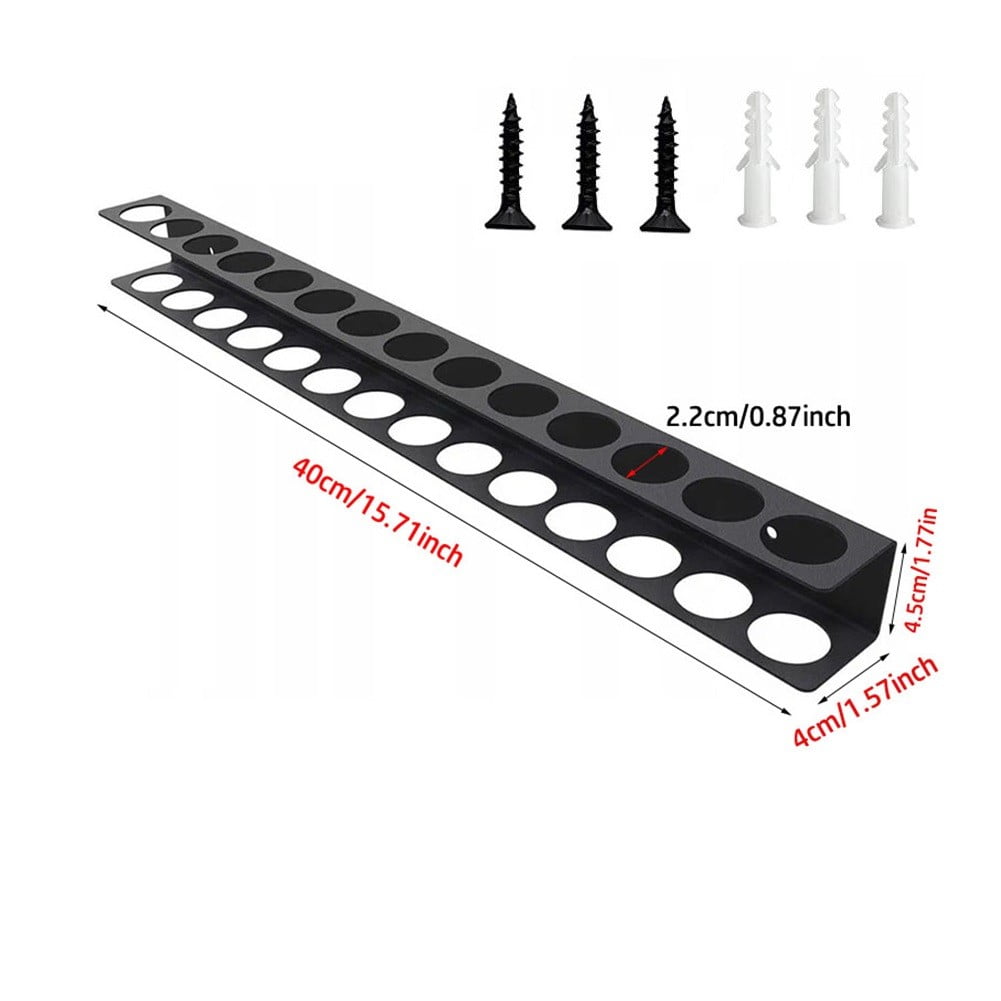 2-Pack Tool Wall Holder - 40cm Pliers & Screwdriver Organizer For Workshop Garage Storage