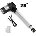 thumbnail image 1 of 28 Inch 700mm Electric Linear Actuator Kit Heavy Duty Pusher Motor 6000N/1320lbs Max Lift Strong Durable Wide Range of Stretching with Caution Mark, 1 of 10
