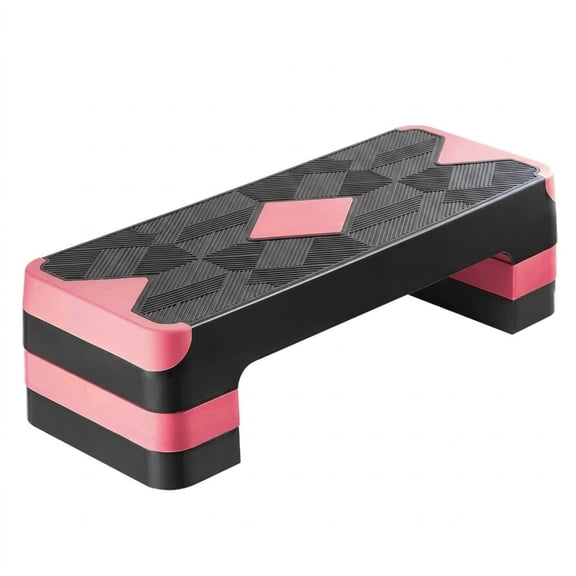 28 Inch Aerobic Exercise Step Platform with 4 Risers
