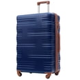 thumbnail image 2 of 28-Inch Large Spinner Luggage – Ocean Blue – Hardcase, Expandable, TSA Lock 2 of 5