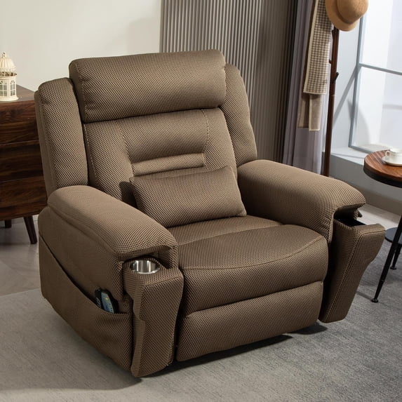 28 Inches 28 Inch Extra Wide Recliner Lay Flat 180°, Big Man 400lbs Oversized ...