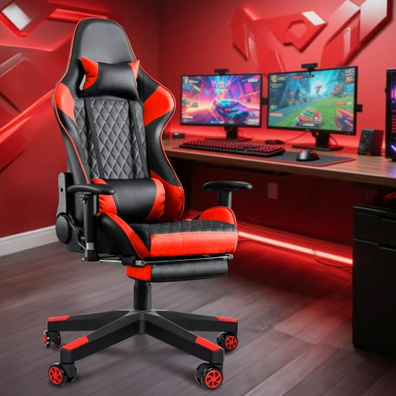 28 Inch Heavy Duty Nylon Gaming Office Chair Base Replacement Part with 5 Casters