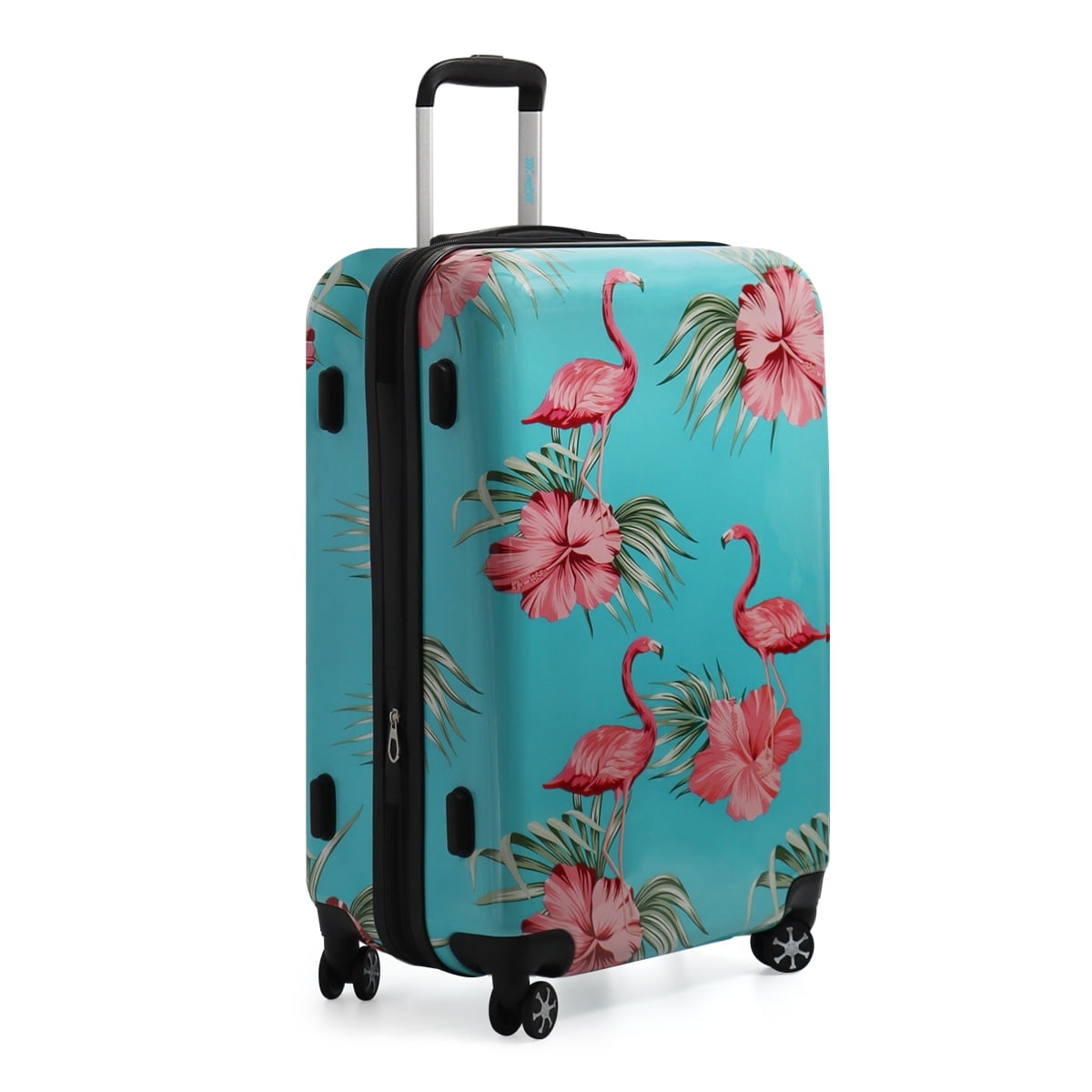 28 Inch Large Checked Luggage Expandable Suitcase with Spinner Wheels & TSA Lock Lightweight Durable PC Hardshell Rolling Suitcase,0028#22