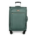 thumbnail image 1 of 28 Inch Large Softside Checked Luggage,Expandable Soft Shell Suitcase with Spinner Wheels and TSA Lock,Durable Lightweight Travel Case,XJ1907-Grey, 1 of 10