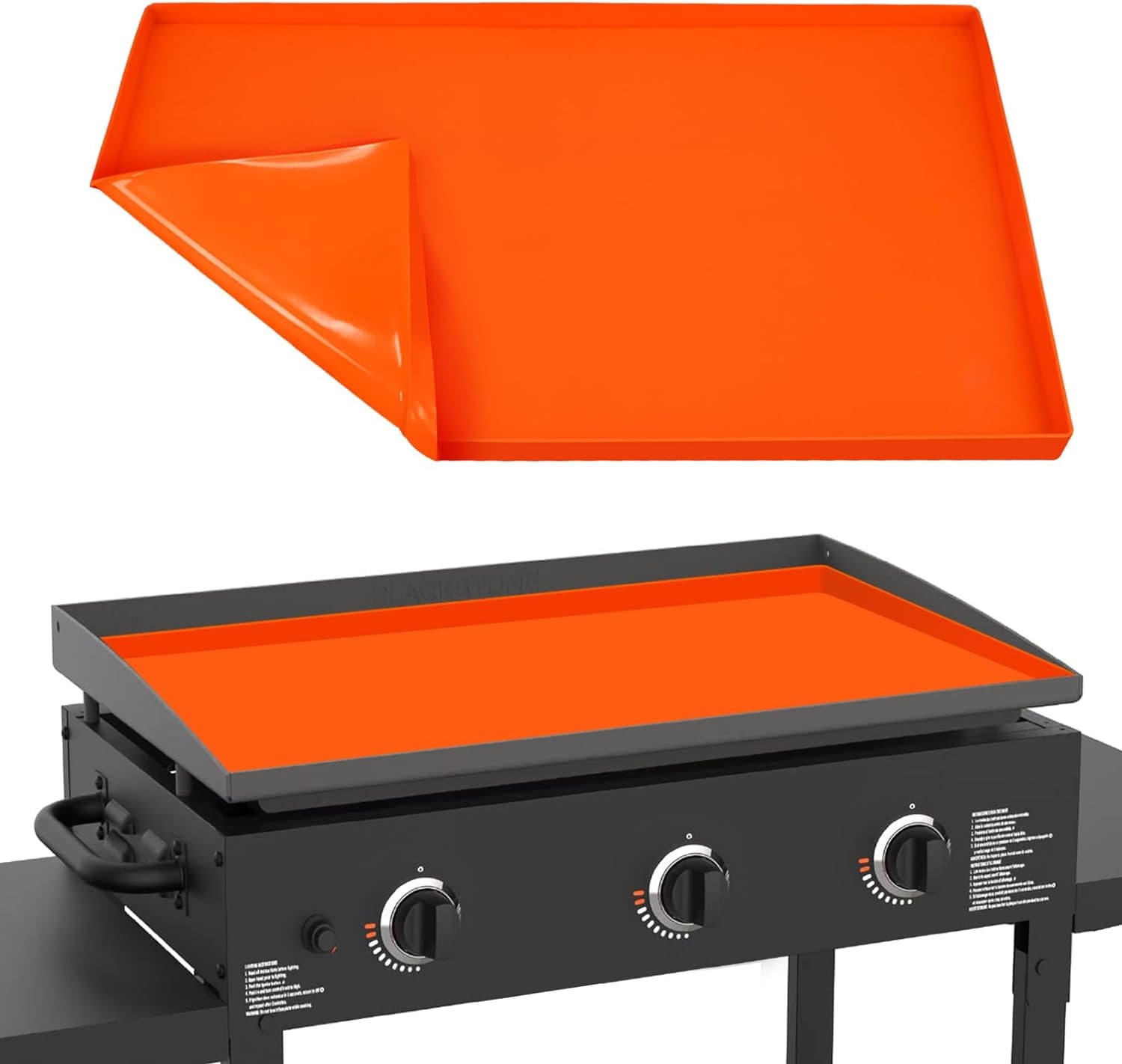 Camivile Silicone Griddle Cover 28 Inch for Blackstone, Food Grade ...