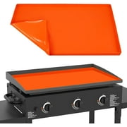 28 Inch Silicone Griddle Mat for Blackstone Griddle, Heavy Duty Food Grade Silicone Mat, Protect Griddle from Rodents, Insects, Debris, and Rust, All Season Cooking Protective Cover