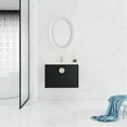 thumbnail image 1 of 28 Inch Wall Mounted Bathroom Vanity | Ample Two - door Storage for Bathroom | Three - layer Glazed Ceramic Basin | Scratch & Water - Resistant Vanity Surface, 1 of 7
