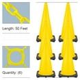 thumbnail image 1 of 28 Inch Yellow Traffic Cone and Chain Kit (6 Pk), 1 of 9