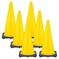 thumbnail image 1 of 28 Inch Yellow Traffic Cones (6 Pk), 1 of 9