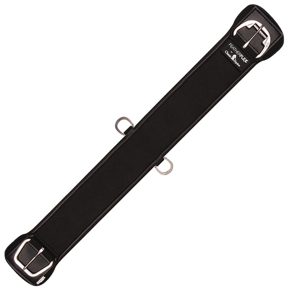 Classic Equine FeatherFlex Straight Cinch Black Nocolor 28