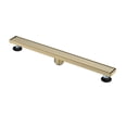 thumbnail image 1 of 28 Inches Linear Shower Drain, Included Hair Strainer and Leveling Feet, 1 of 9