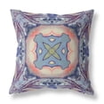 thumbnail image 1 of 28â€ Indigo Peach Geo Tribal Indoor Outdoor Throw Pillow, 1 of 4