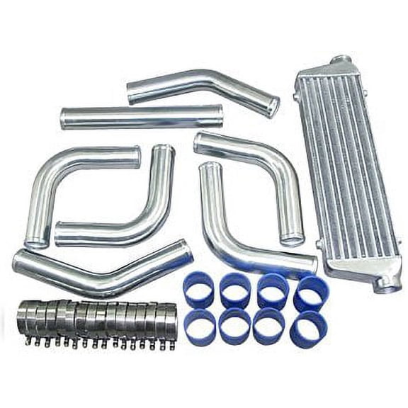 28" Intercooler + 2.5" Piping Kit Golf GTI RX-7 RX-8