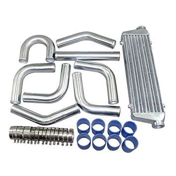 28" Intercooler + 2.5" Piping Kit Golf GTI RX-7 RX-8