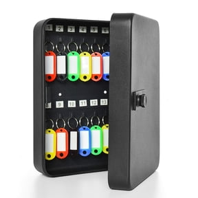 28 Keys Steel Key Cabinet Wall Mount with Combination Lock