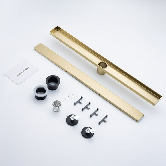 28" Linear Grid Shower Drain