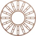 thumbnail image 1 of 28"OD x 10 1/8"ID x 3/8"T Hale Wood Fretwork Pierced Ceiling Medallion, Wood (Paint Grade), 1 of 3
