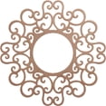 thumbnail image 1 of 28"OD x 10 3/4"ID x 3/8"T Reims Wood Fretwork Pierced Ceiling Medallion, Wood (Paint Grade), 1 of 3
