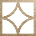thumbnail image 1 of 28"OD x 17 7/8"ID x 1/4"T Statesman Wood Fretwork Pierced Ceiling Medallion, Red Oak, 1 of 3