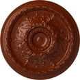 thumbnail image 1 of 28"OD x 2 3/4"P Stockport Ceiling Medallion (Fits Canopies up to 6 1/4"), Hand-Painted Firebrick, 1 of 6
