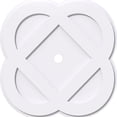 thumbnail image 1 of 28"OD x 2"ID x 11 1/4"C x 1"P Charlotte Architectural Grade PVC Contemporary Ceiling Medallion, 1 of 11