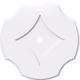 thumbnail image 1 of 28"OD x 2"ID x 9 3/4"C x 1"P Percival Architectural Grade PVC Contemporary Ceiling Medallion, 1 of 11