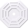 thumbnail image 1 of 28"OD x 3"ID x 11"C x 1"P Westin Architectural Grade PVC Contemporary Ceiling Medallion, 1 of 11