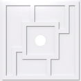 thumbnail image 1 of 28"OD x 4"ID x 9 3/4"C x 1"P Knox Architectural Grade PVC Contemporary Ceiling Medallion, 1 of 11
