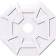thumbnail image 1 of 28"OD x 5"ID x 9 3/4"C x 1"P Logan Architectural Grade PVC Contemporary Ceiling Medallion, 1 of 11