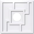 thumbnail image 1 of 28"OD x 7"ID x 9 3/4"C x 1"P Knox Architectural Grade PVC Contemporary Ceiling Medallion, 1 of 11