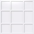 thumbnail image 1 of 28"OD x 9 3/4"C x 1"P Rubik Architectural Grade PVC Contemporary Ceiling Medallion, 1 of 11