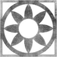 thumbnail image 1 of 28"OD x 9 3/4"ID x 3/4"P Blume Architectural Grade PVC Pierced Ceiling Medallion, Antiqued Silver, 1 of 10